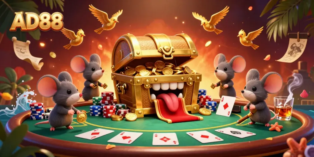 Engage with exhilarating poker tables and adventures in the AD88 online casino world.